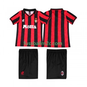 Fußballtrikots AC Mailand 1993 Retro Kinder Heim Trikotsatz 1994